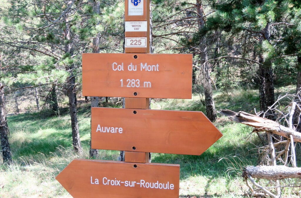 La Croix sur Roudoule -Auvare par le col du Mont – Jeudi 19 Mai 2022